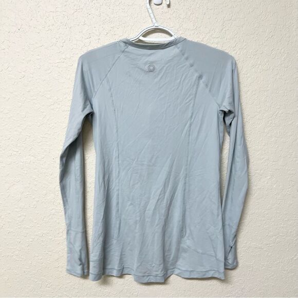 BloqUV Gray Full Zip Jacket Thumb Holes UPF Women’s Size S Beach - Picture 3 of 5